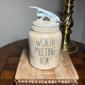 Rae Dunn small Frozen canister